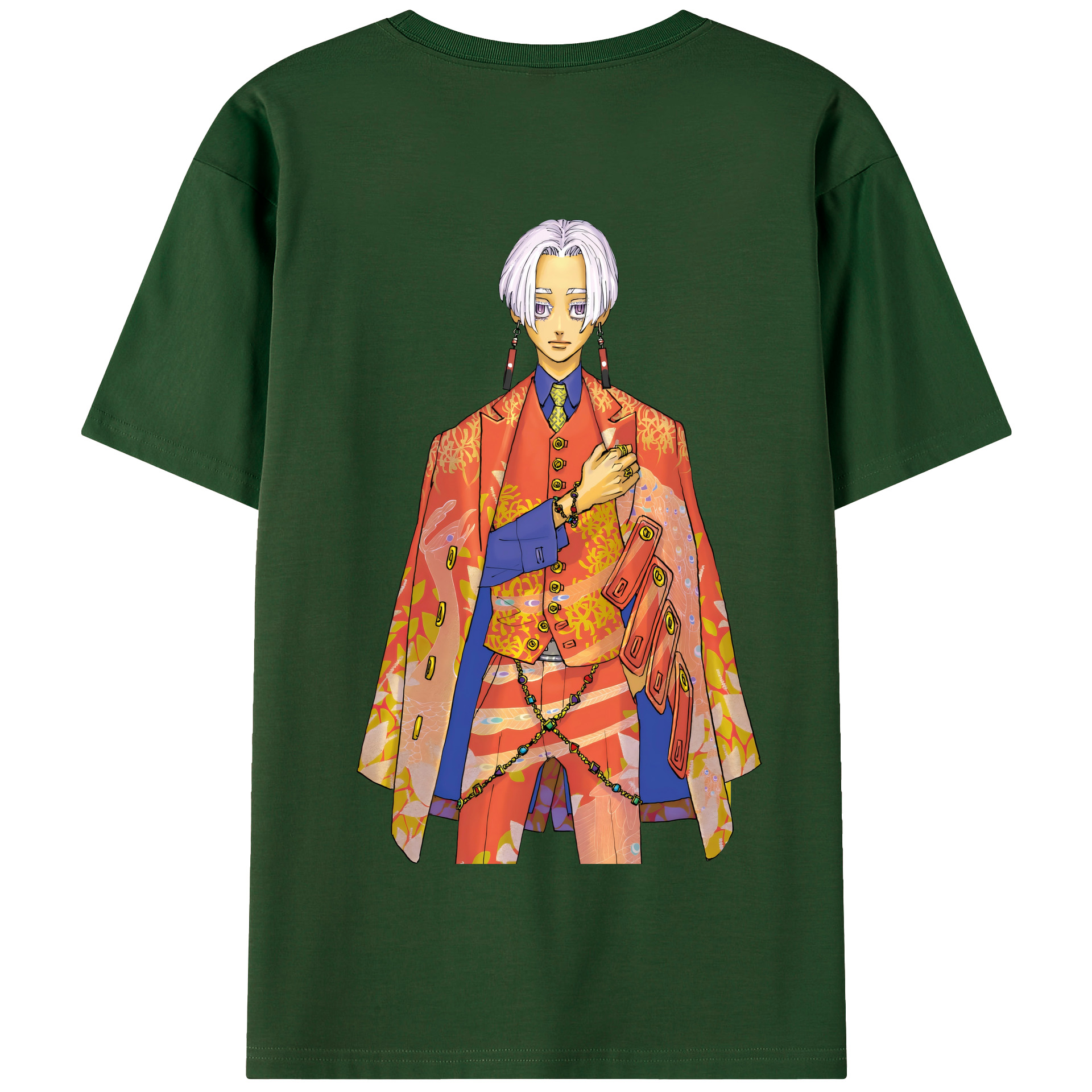 （画像用） 東京リベンジャーズ Tokyo Revengers 綿100％半袖Tシャツ（背面プリント）
